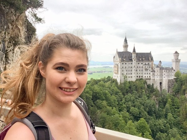 Neuschwanstein Castle Selfie